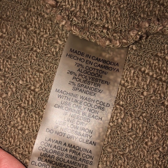 Two by Vince Camuto Nubby Textured Long Sleeve Cardigan Sweater Size Medium - Picture 7 of 7